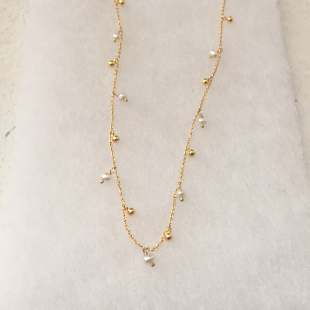 Gorjana pearl necklace